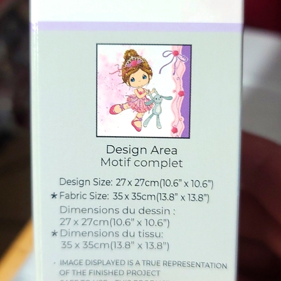 Diamond Art Painting Precious Moments Ballerina Diamond Dotz kit NWT/NIB - Picture 5 of 10